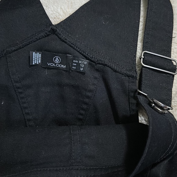 NWT! Volcom Frochickie Overalls Short Black XL - Picture 12 of 16